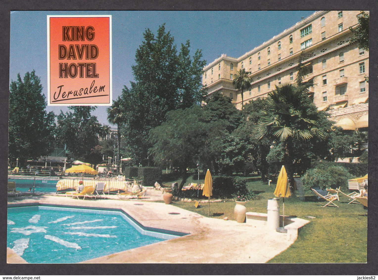 81204/ JERUSALEM, *King David* Hotel - Israele