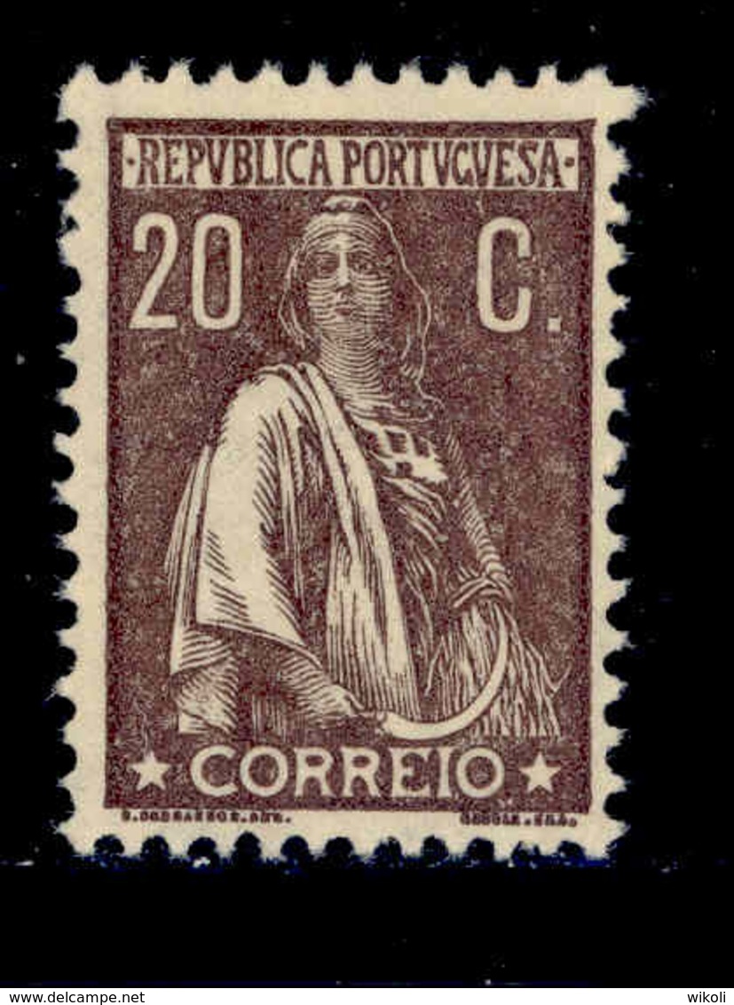 ! ! Portugal - 1920 Ceres 20 C (Perf. 12 1/2) - Af. 240 - MH - Unused Stamps