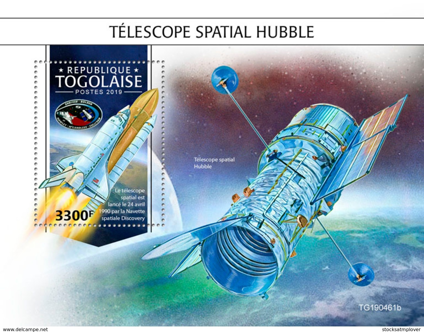 Togo 2019    Hubble Space Telescope  S201911 - Togo (1960-...)