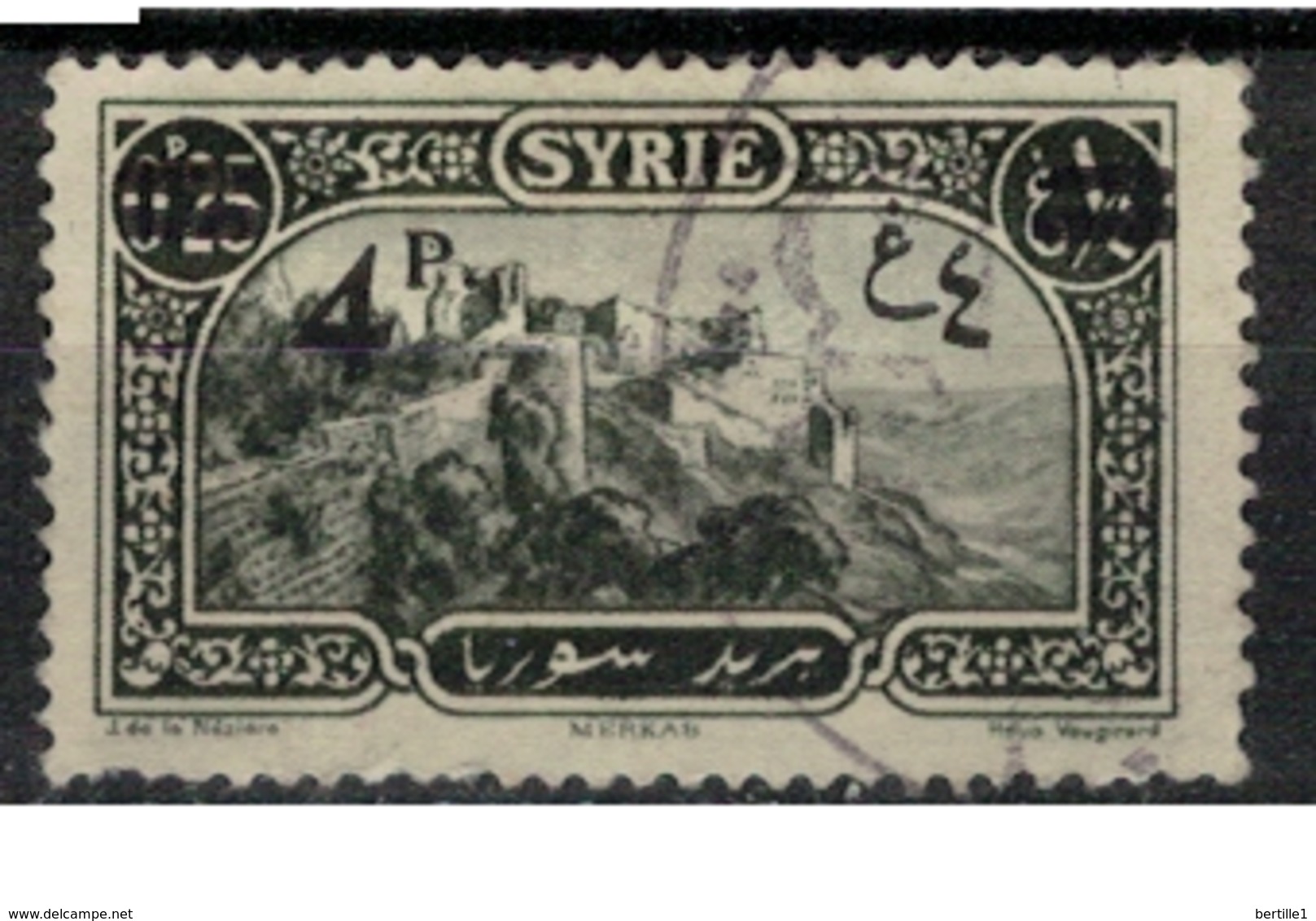 SYRIE        N°  YVERT   180    OBLITERE       ( Ob   2/21 ) - Used Stamps