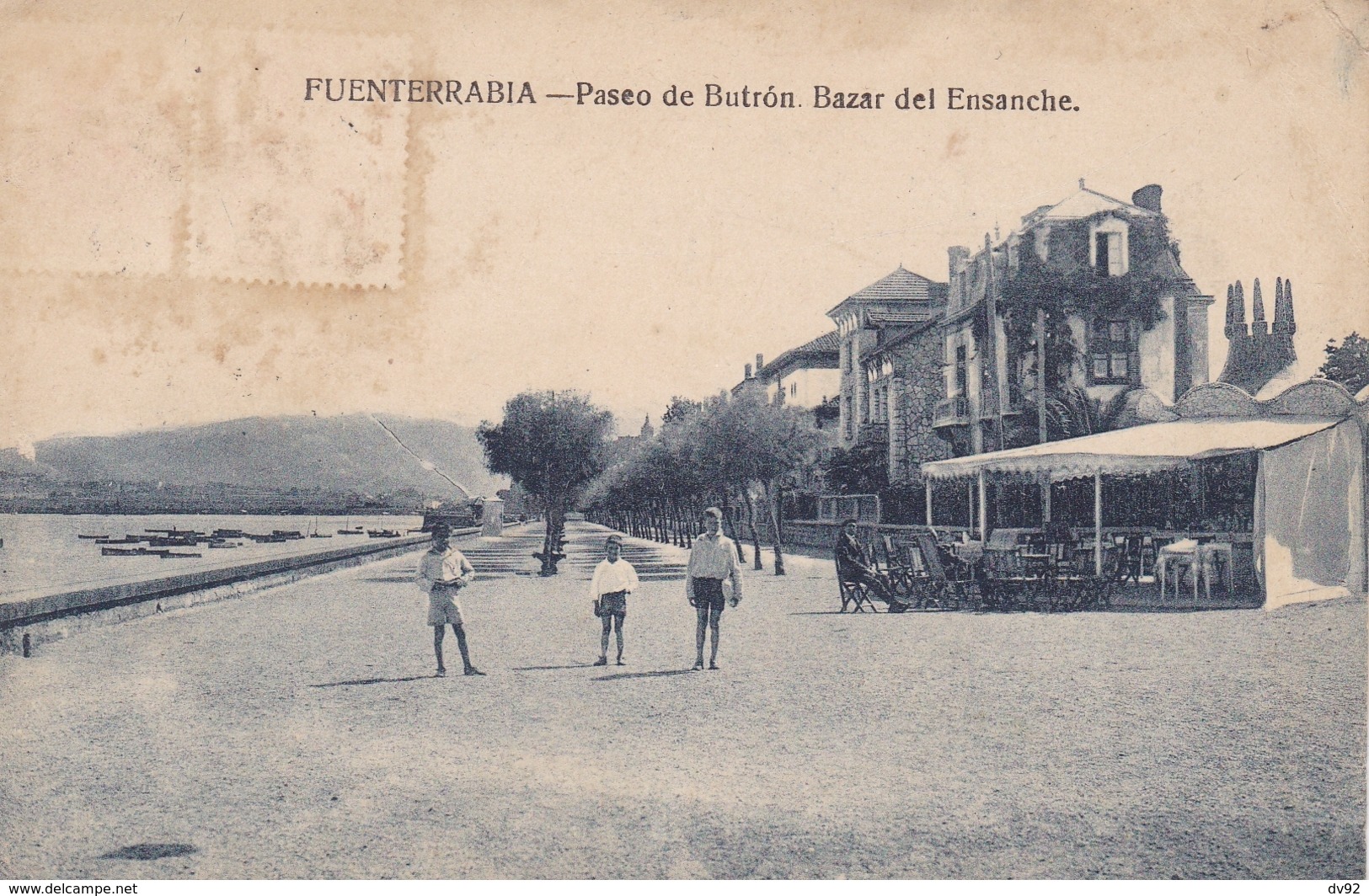 ESPAGNE FUENTERRABIA PASEO DE BUTRON BAZAR DEL ENSANCHE - Guipúzcoa (San Sebastián)