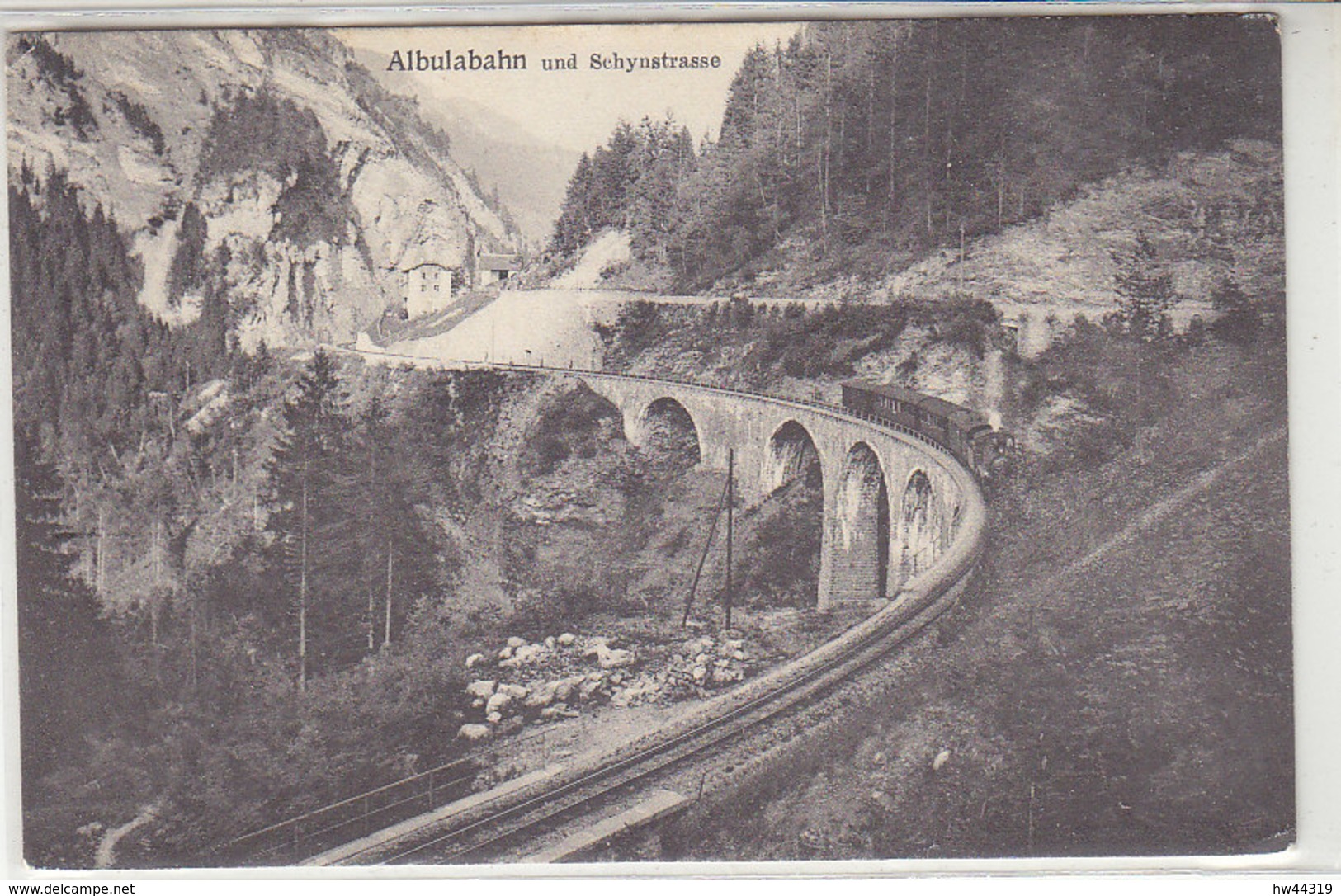 Albulabahn Und Schynstrasse - 1925 - Other & Unclassified