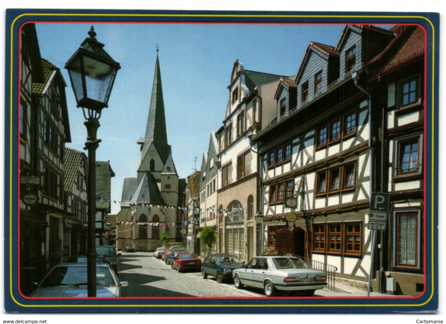 Schotten Im Naturpark - Hoher Vogelsberg - Marktstrasse Mit Liebfrauenkirche - Vogelsbergkreis