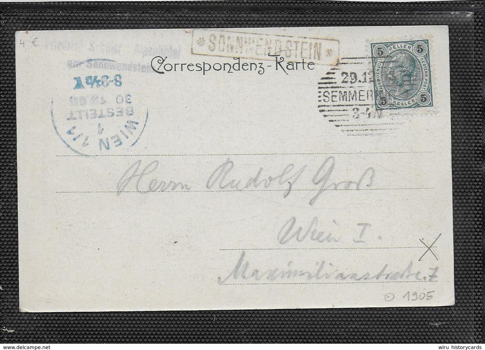 AK 0401  Blick Auf Das Semmeringgebiet Und Die Raxalpe - Verlag Glaser Um 1905 - Semmering