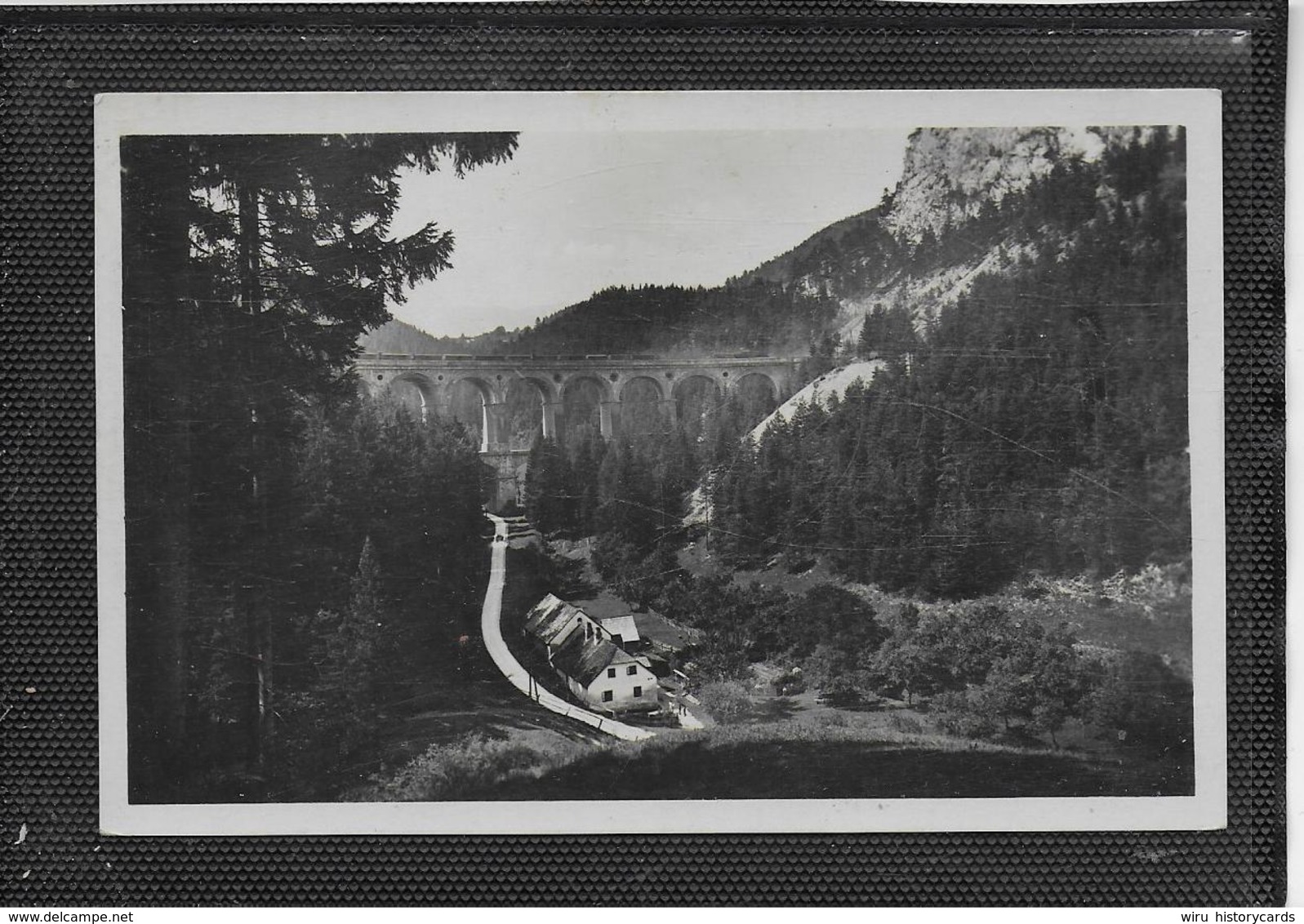 AK 0401  Semmering - Viadukt über Die " Kalte Rinne " Um 1930-50 - Semmering