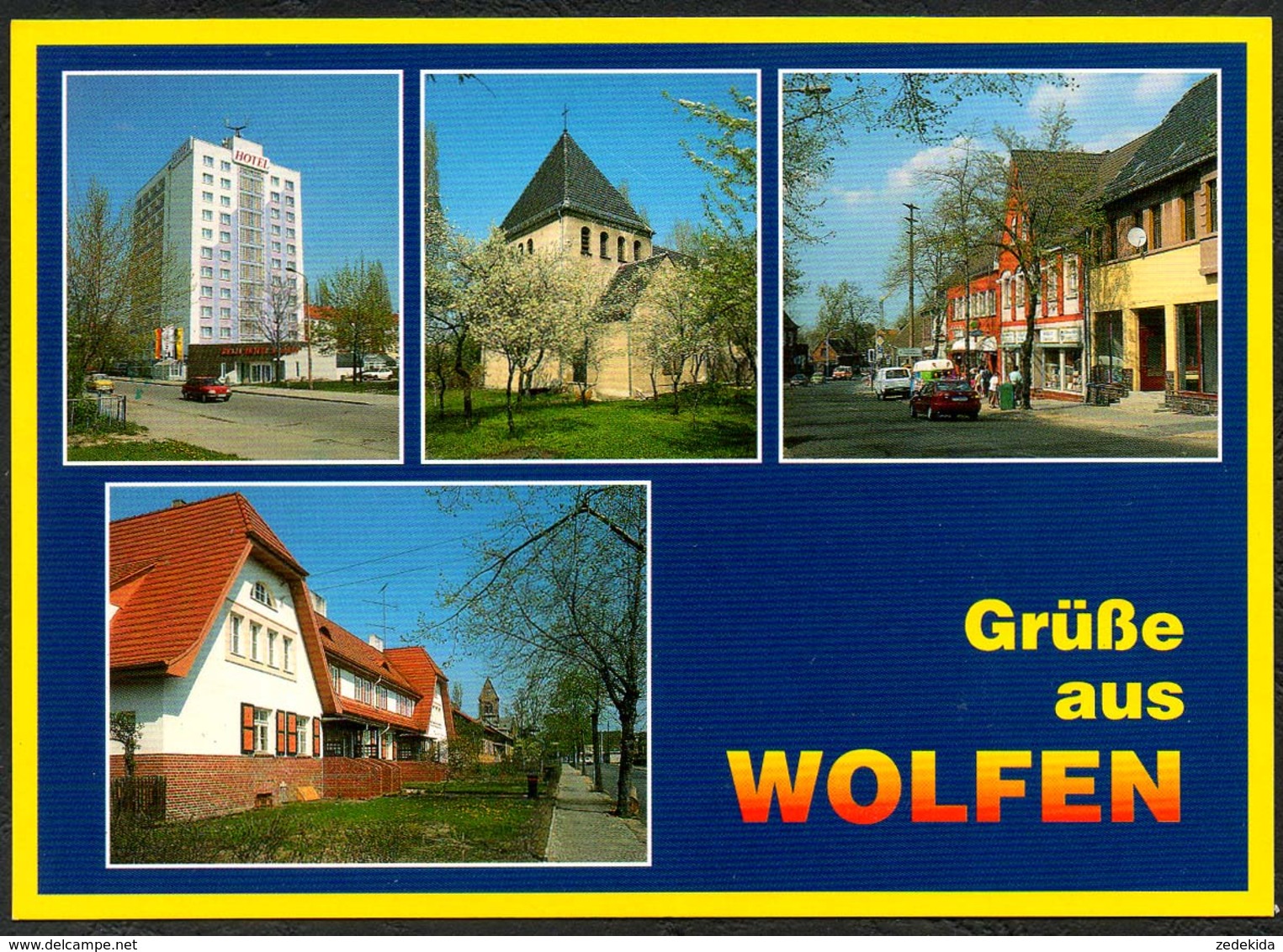 D2205 - TOP Wolfen - Verlag Bild Und Heimat Reichenbach - Qualitätskarte - Wolfen