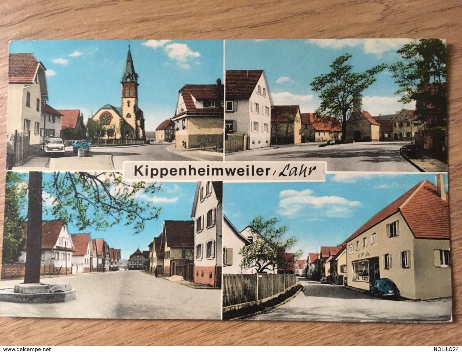 CPSM , Kippenheimweiler / Lahr, Multivues (Postkarte Mit Mehreren Ansichten), écrite,éd Theo Louze - Lahr