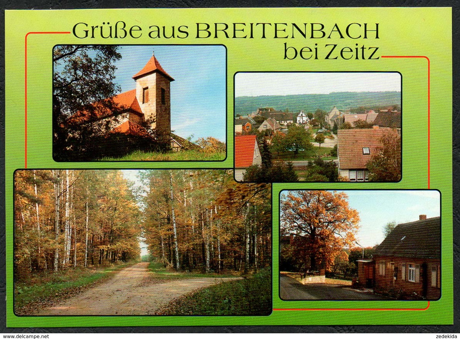 D2208 - TOP Breitenbach - Verlag Bild Und Heimat Reichenbach - Qualitätskarte - Zeitz