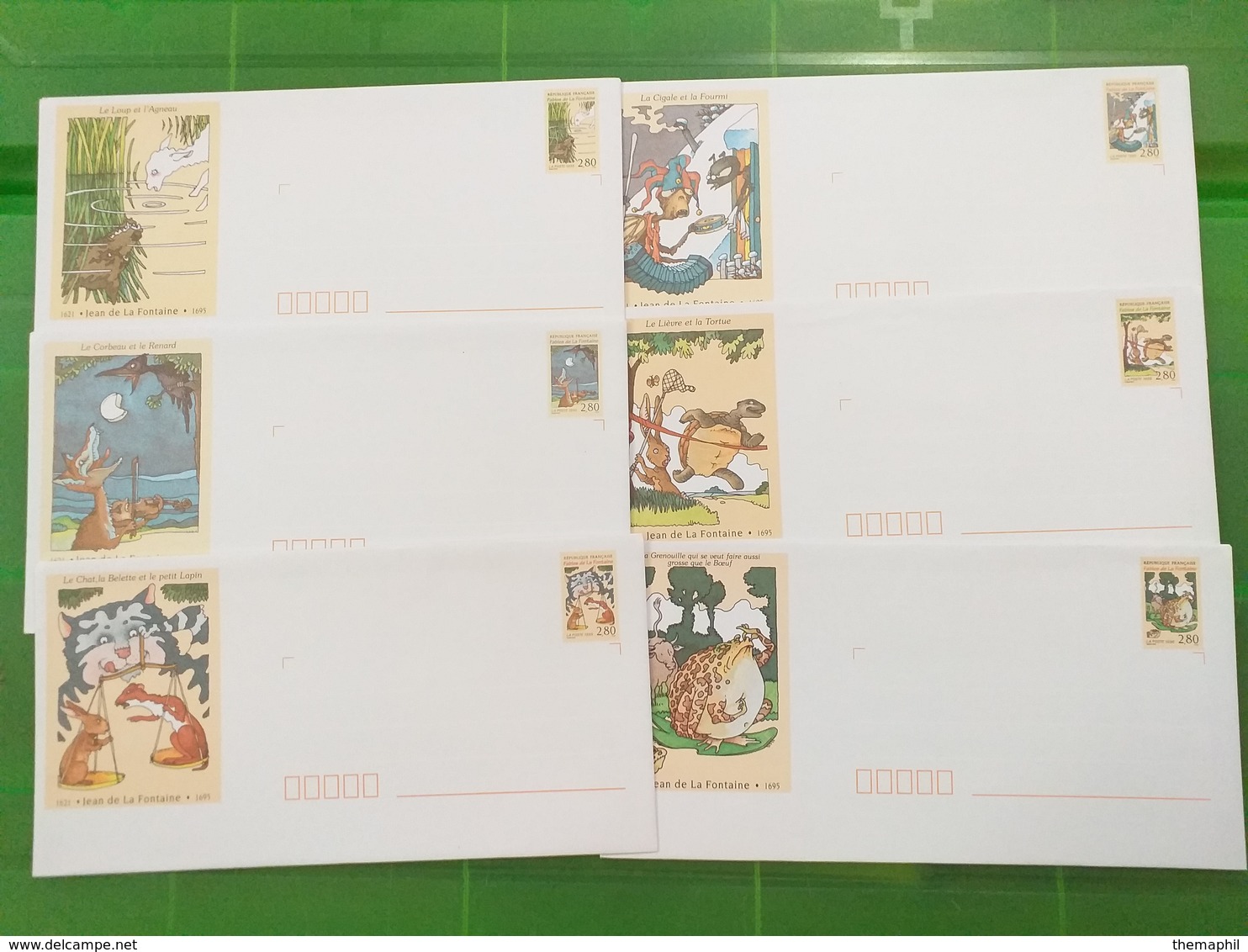 lot n° TH.79 FRANCE un lot de 250 entiers postaux neufs