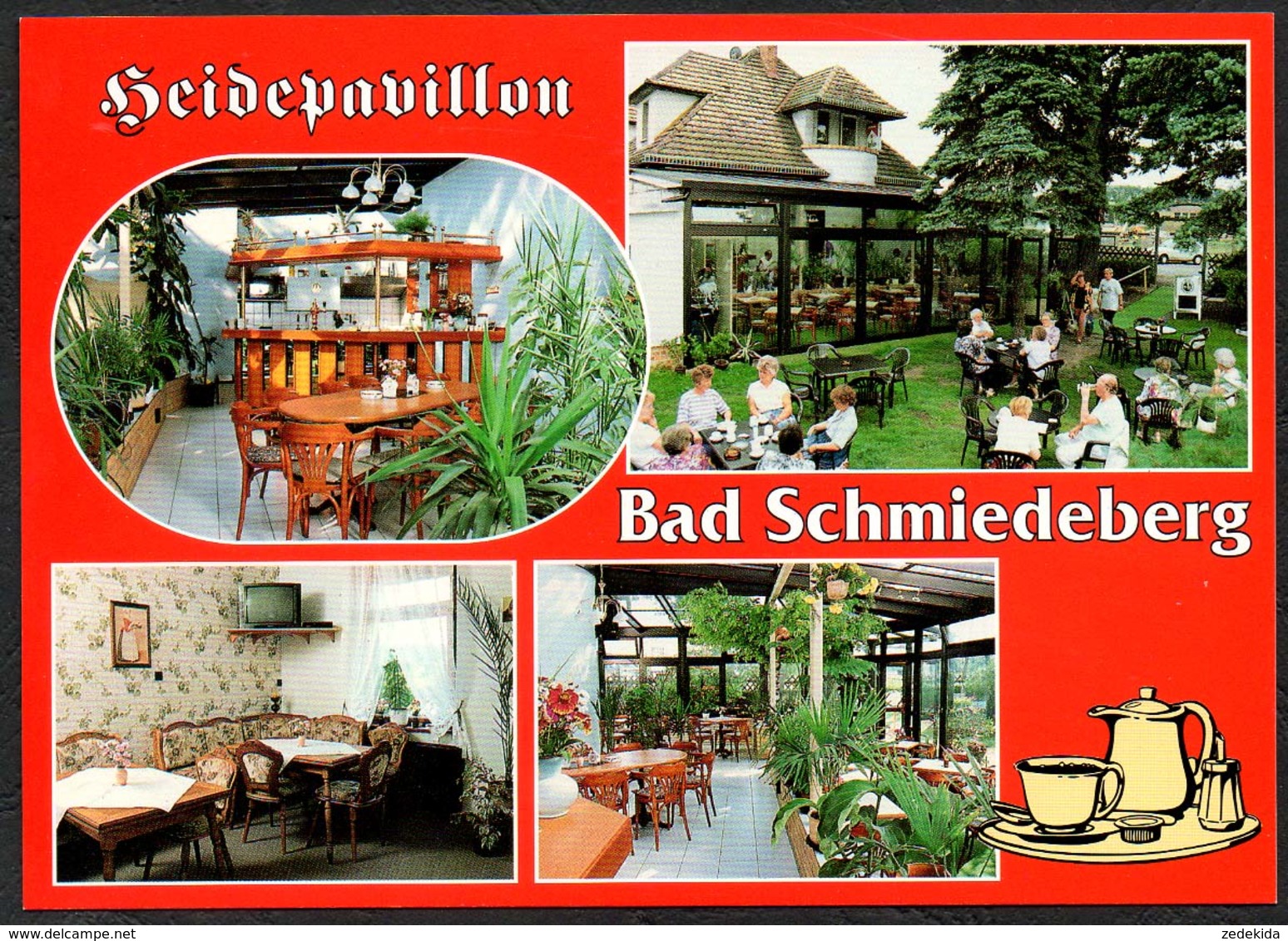 D2223 - TOP Bad Schmiedeberg Heidepavillon - Verlag Bild Und Heimat Reichenbach - Qualitätskarte - Bad Schmiedeberg