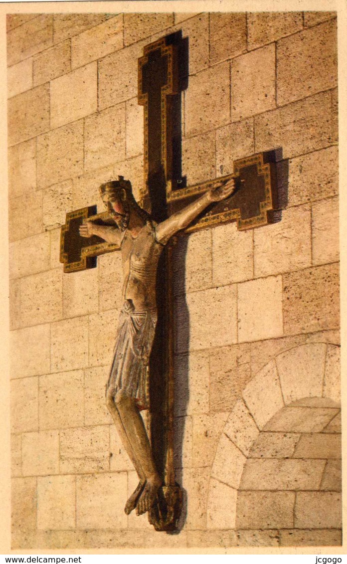 CRUCIFIX From Santa Clara, Near Palencia  1952 - Autres & Non Classés