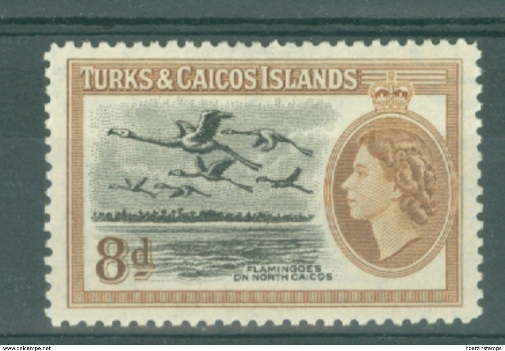 Turks & Caicos Is: 1955   Pictorial     SG236    8d     MH - Turks & Caicos (I. Turques Et Caïques)