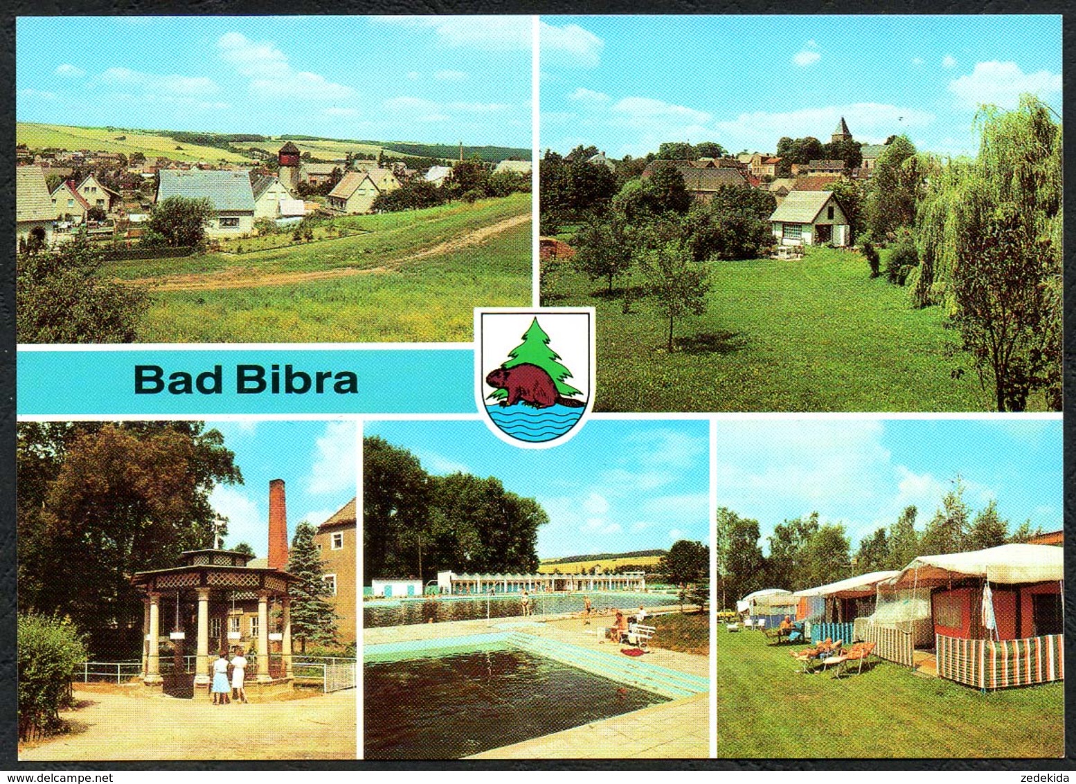 D2254 - TOP Bad Bibra - Verlag Bild Und Heimat Reichenbach - Qualitätskarte - Bad Bibra