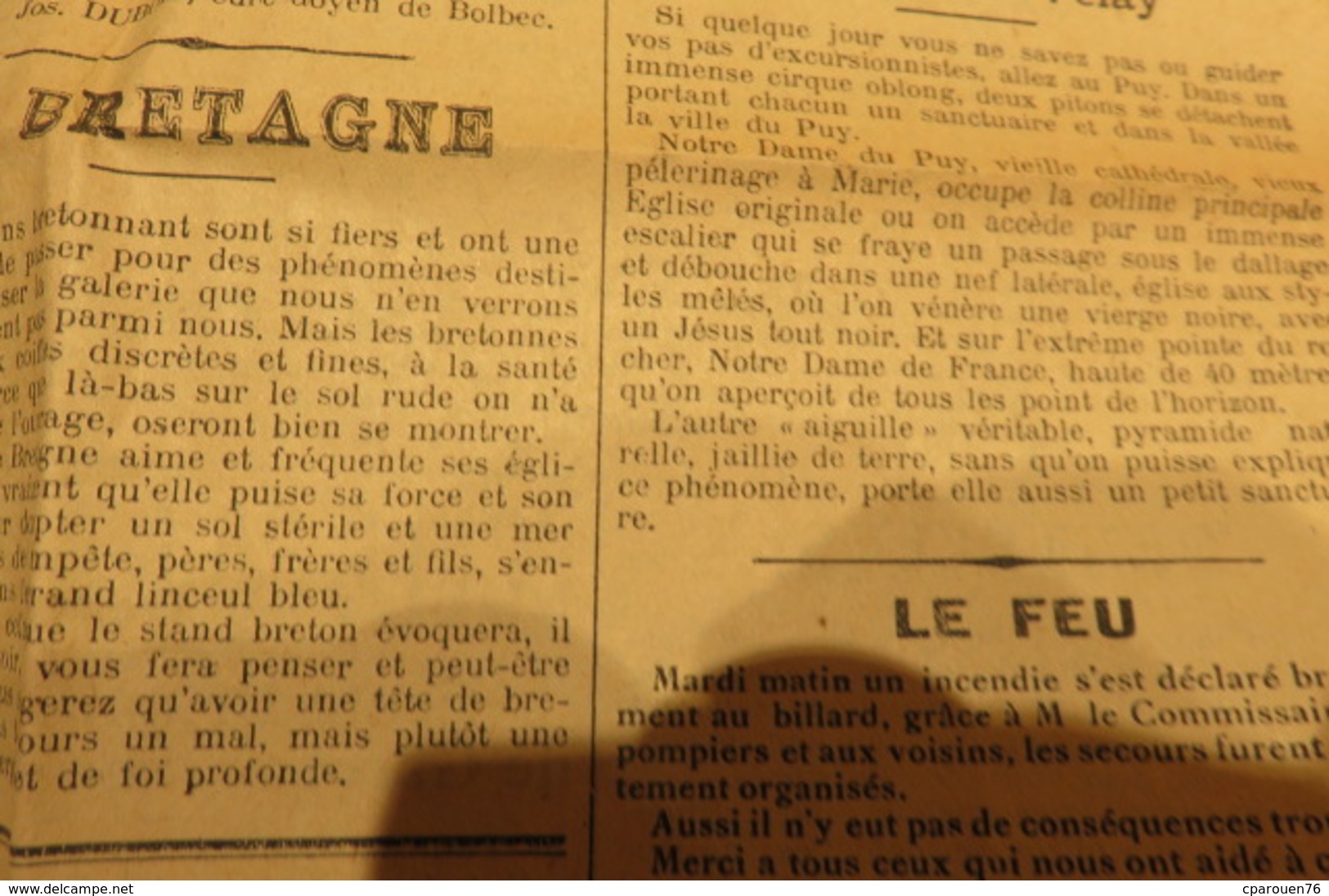 journal Aout 25 5 ème  année L'Espoir sans peur écho d'action catholique sociale  de Bolbec 76 Normandie chrétienne