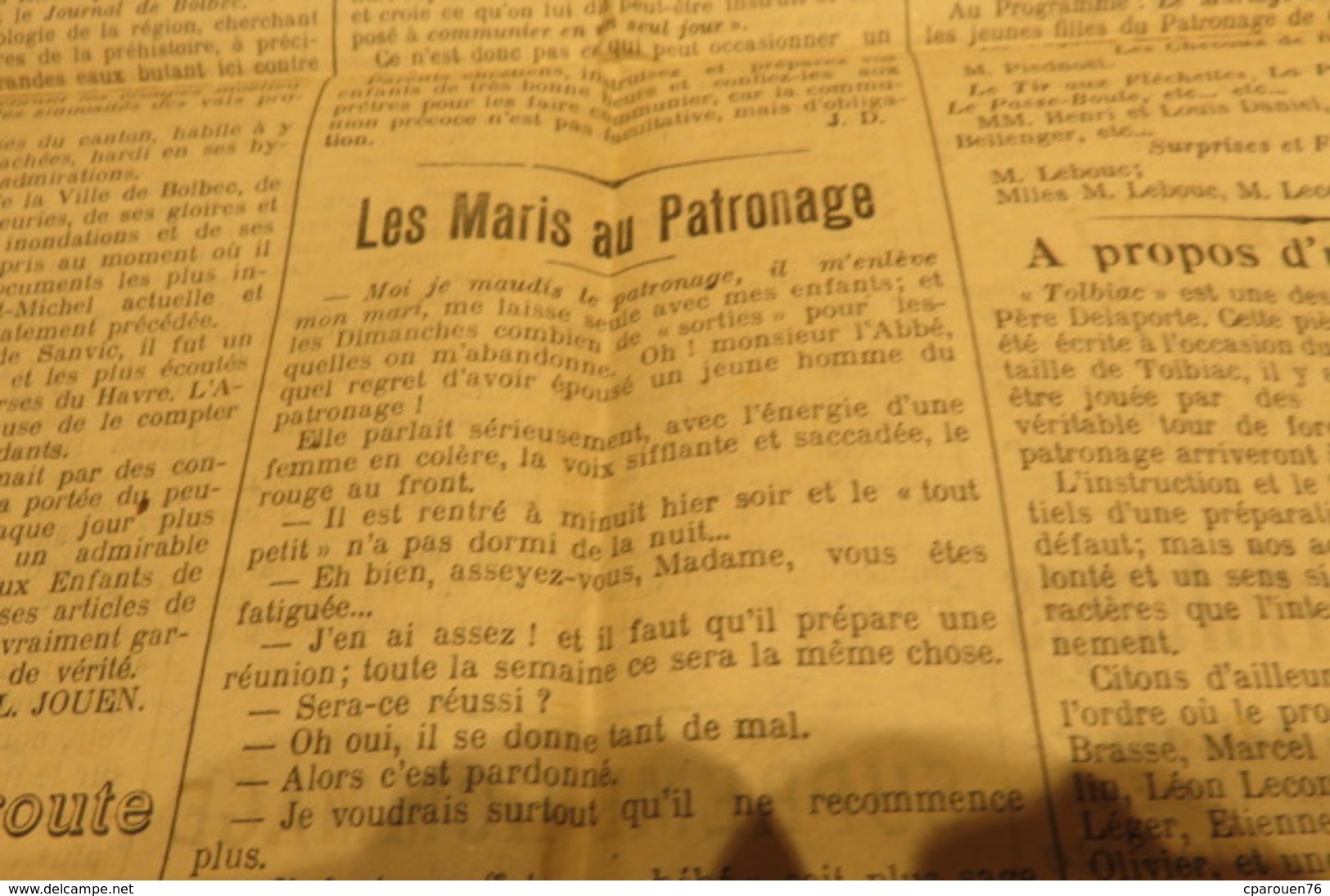 journal aVRIL 26 L'Espoir sans peur journal paroissial St Michel de Bolbec 76 Normandie chrétienne St Romain