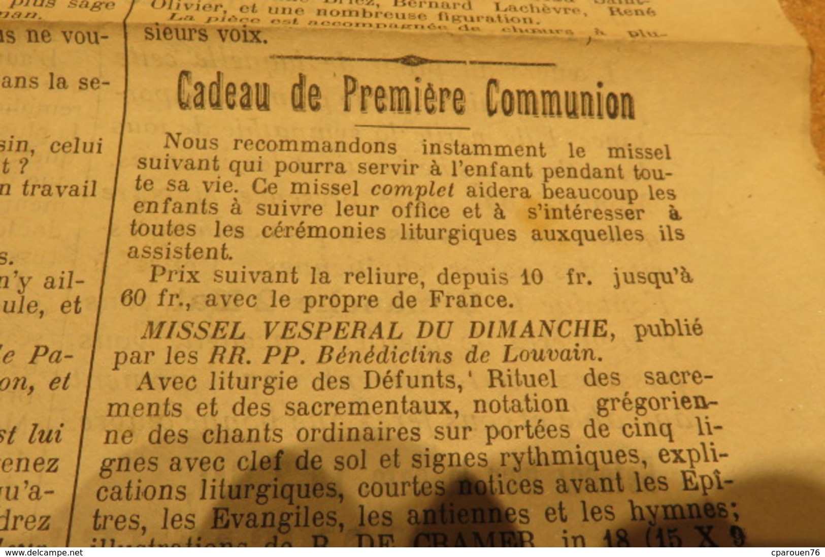 journal aVRIL 26 L'Espoir sans peur journal paroissial St Michel de Bolbec 76 Normandie chrétienne St Romain