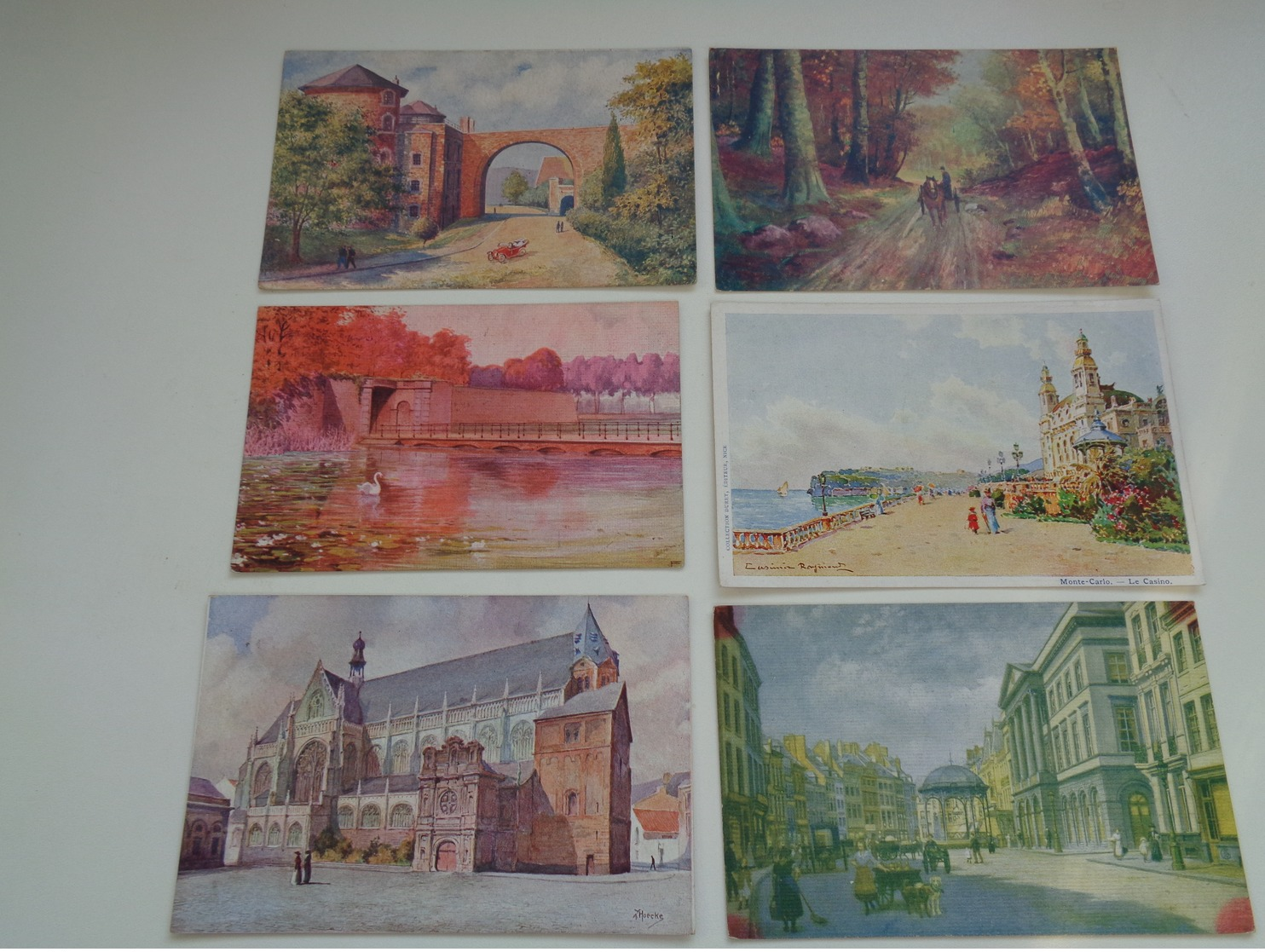 Beau Lot 60 Cartes Postales Fantaisie Peintures  Peinture     Mooi Lot 60 Postkaarten Fantasie  Schilderijen  Schilderij - 5 - 99 Postcards