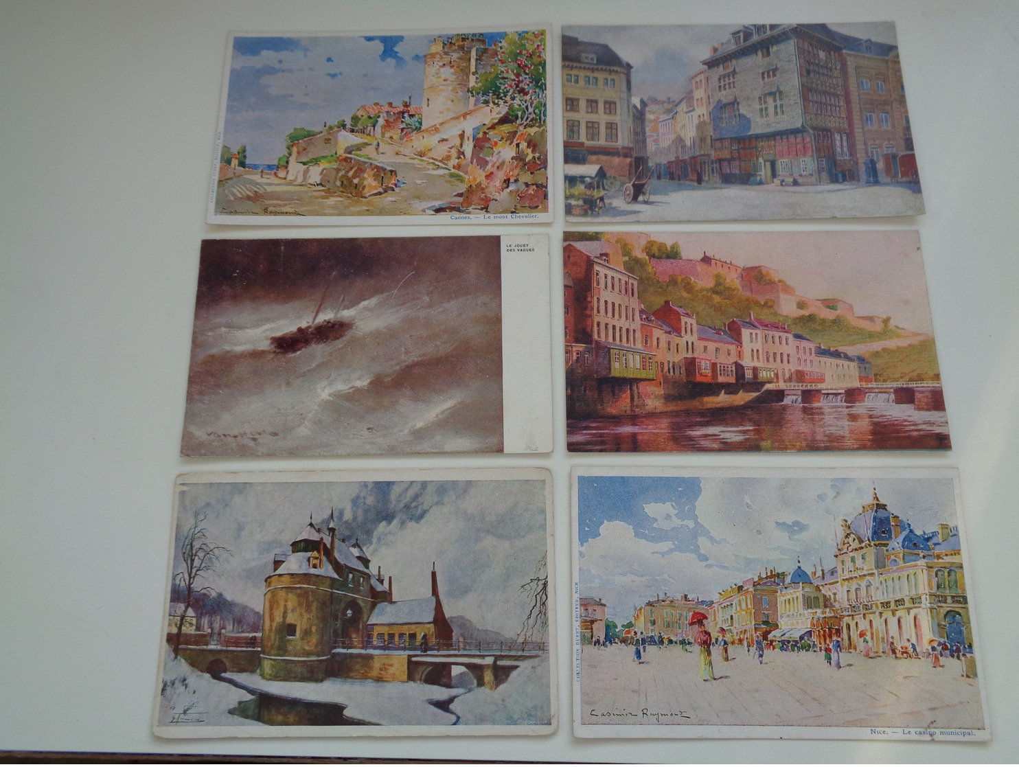 Beau Lot 60 Cartes Postales Fantaisie Peintures  Peinture     Mooi Lot 60 Postkaarten Fantasie  Schilderijen  Schilderij - 5 - 99 Postkaarten