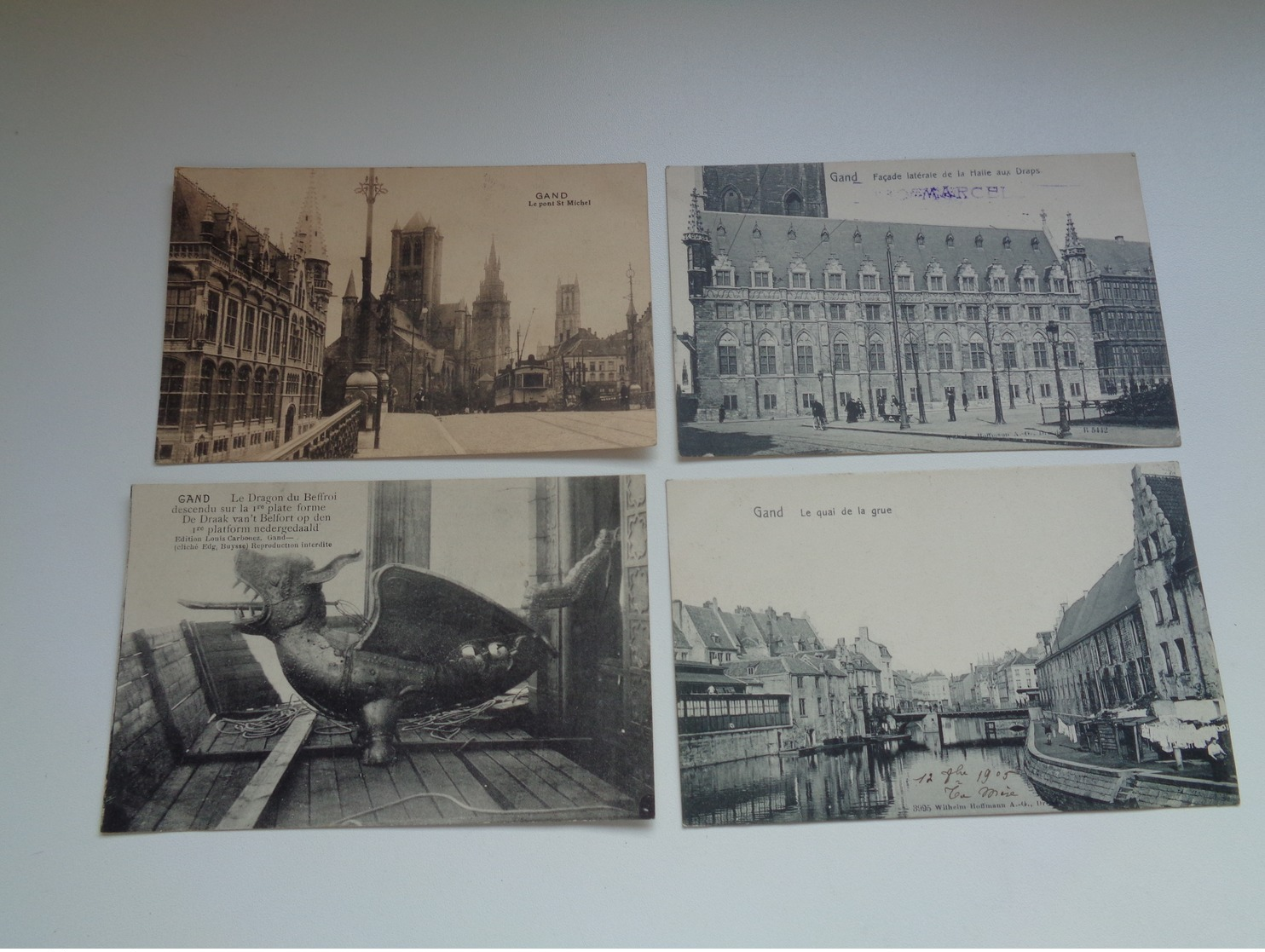 Beau Lot De 20 Cartes Postales De Belgique  Gand     Mooi Lot Van 20 Postkaarten Van België  Gent  - 20 Scans - 5 - 99 Cartes