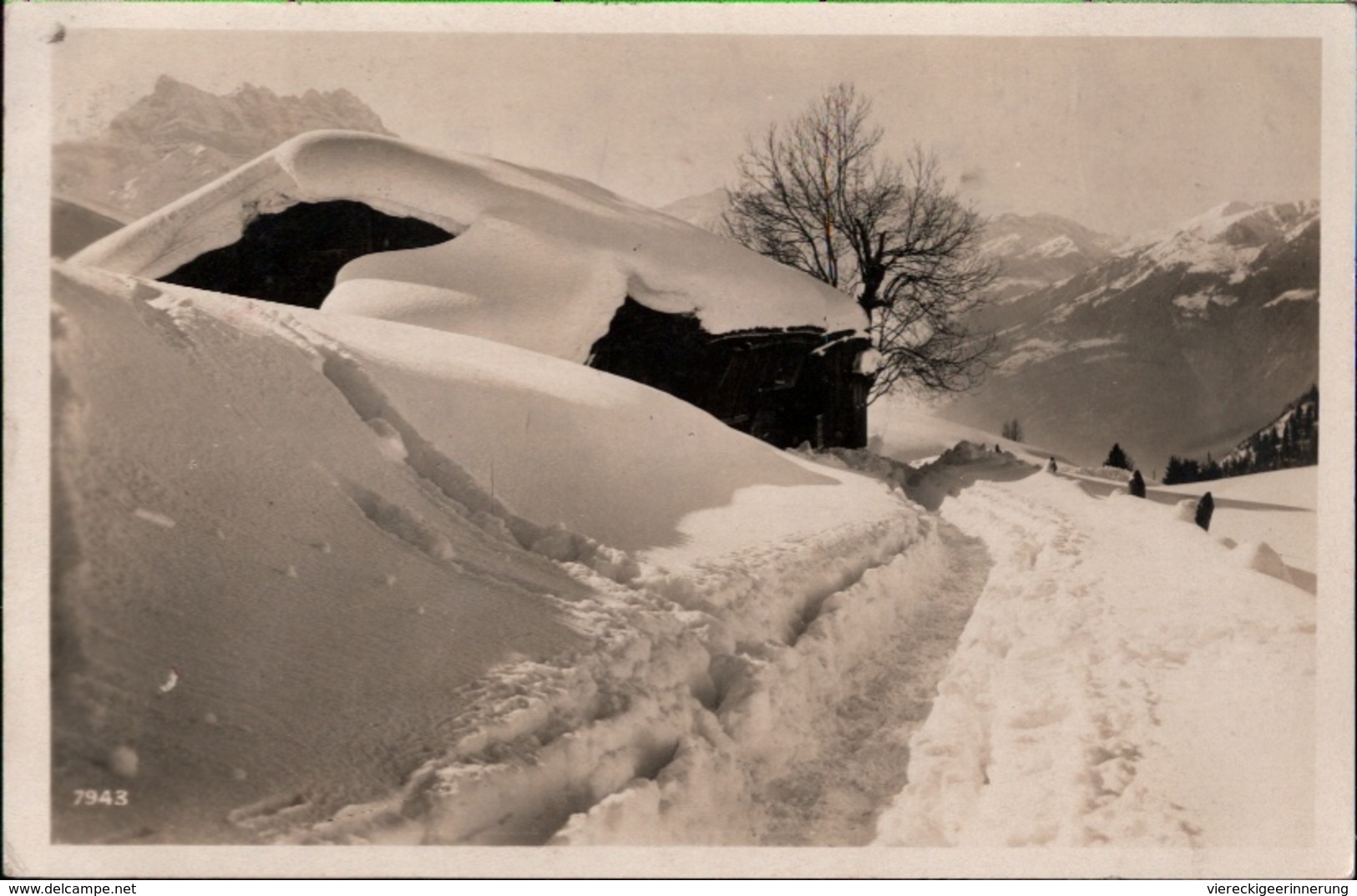 ! Ansichtskarte Leysin, Waadt, Schweiz, Winter, Schnee, 1931 - Leysin