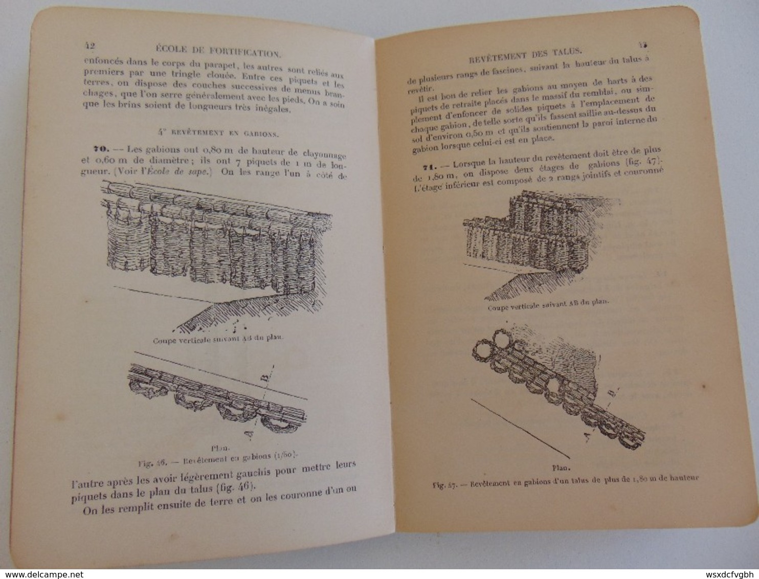 ECOLE DE FORTIFICATION DE CAMPAGNE 1895 - Armes Neutralisées