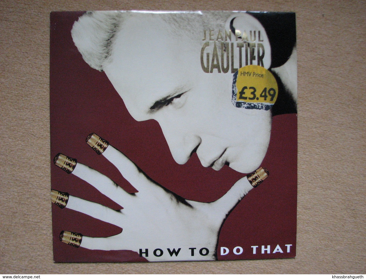 JEAN-PAUL GAULTIER - HOW TO DO THAT - (PHONOGRAM / MERCURY 1989) (MAXI) - 45 Toeren - Maxi-Single