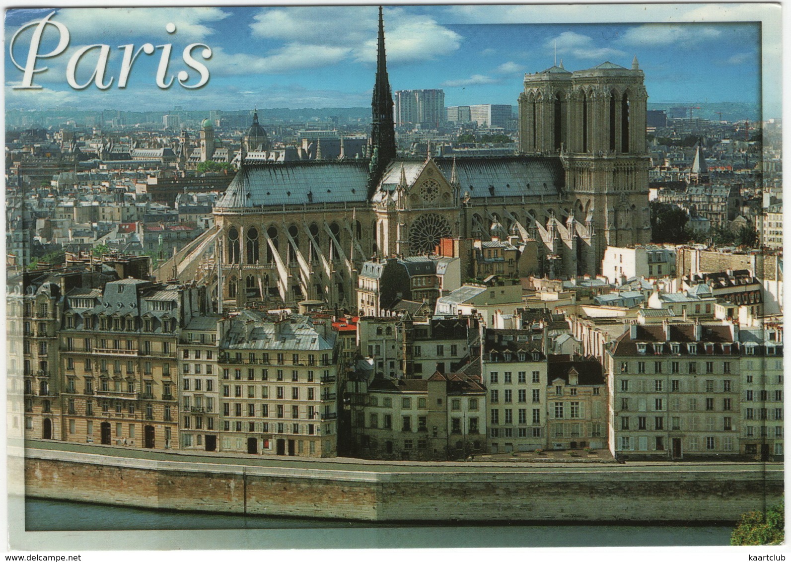 Paris Et Ses Merveilles - Dans L'Ile De La Cité: La Cathédrale Notre-Dame - Notre-Dame De Paris