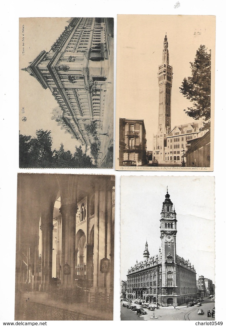 Lot De 26 Cartes Postal - Lille