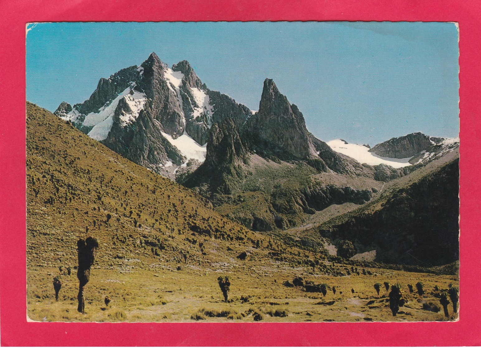 Modern Post Card Of Mount Kenya, Kenya, Africa D48. - Kenya