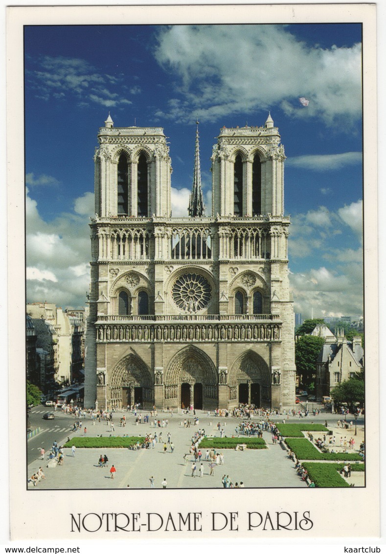 Notre-Dame De Paris - Place Du Parvis, La Cathédrale - Notre-Dame De Paris