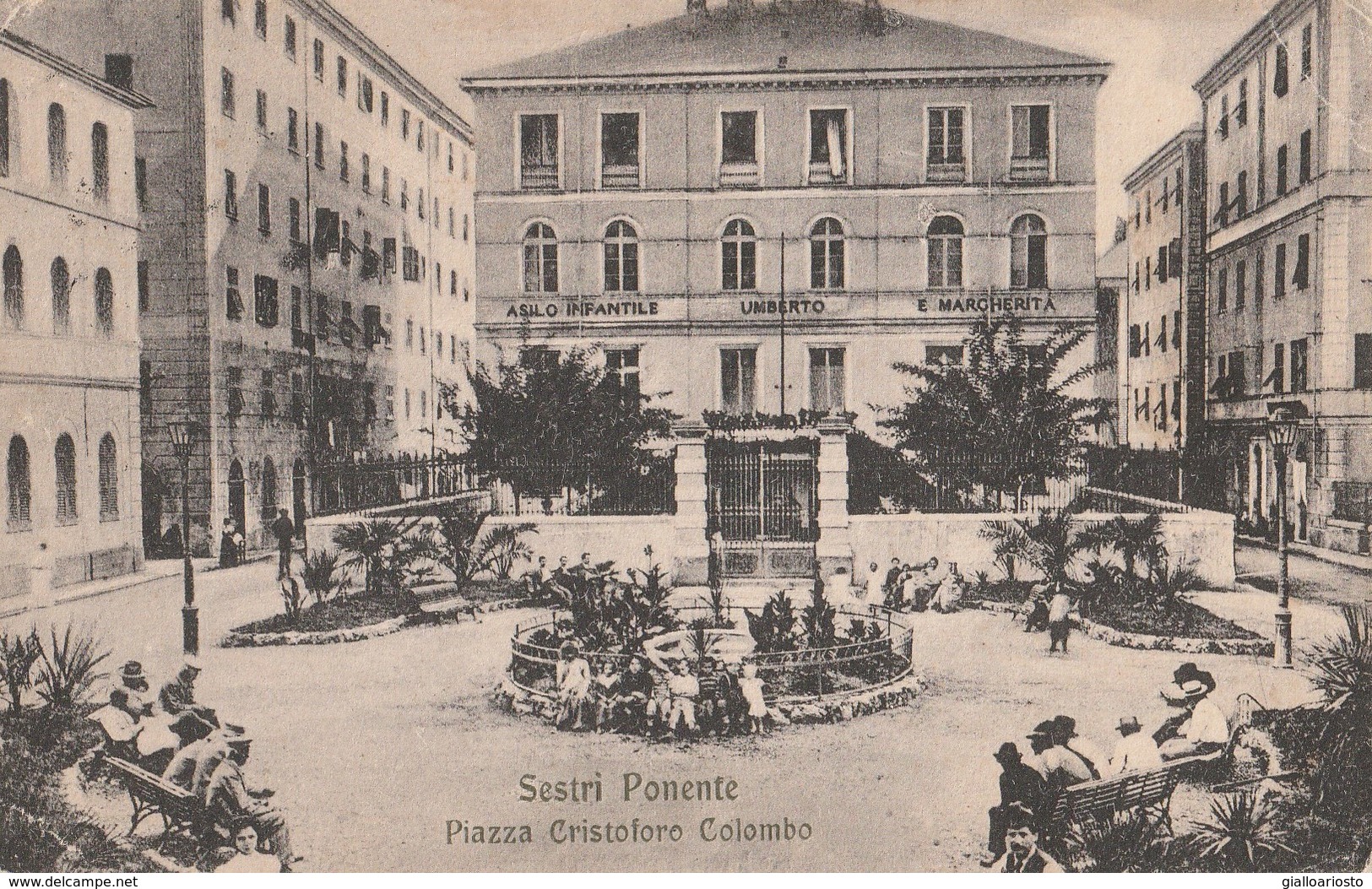Sestri Ponente - Piazza Cristoforo Colombo - - Genova (Genoa)