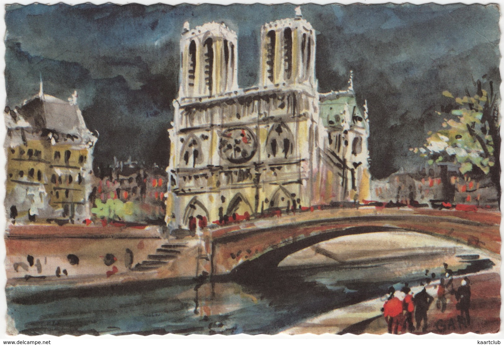 Paris - Notre-Dame  Et La Seine - (1971) - Notre-Dame De Paris