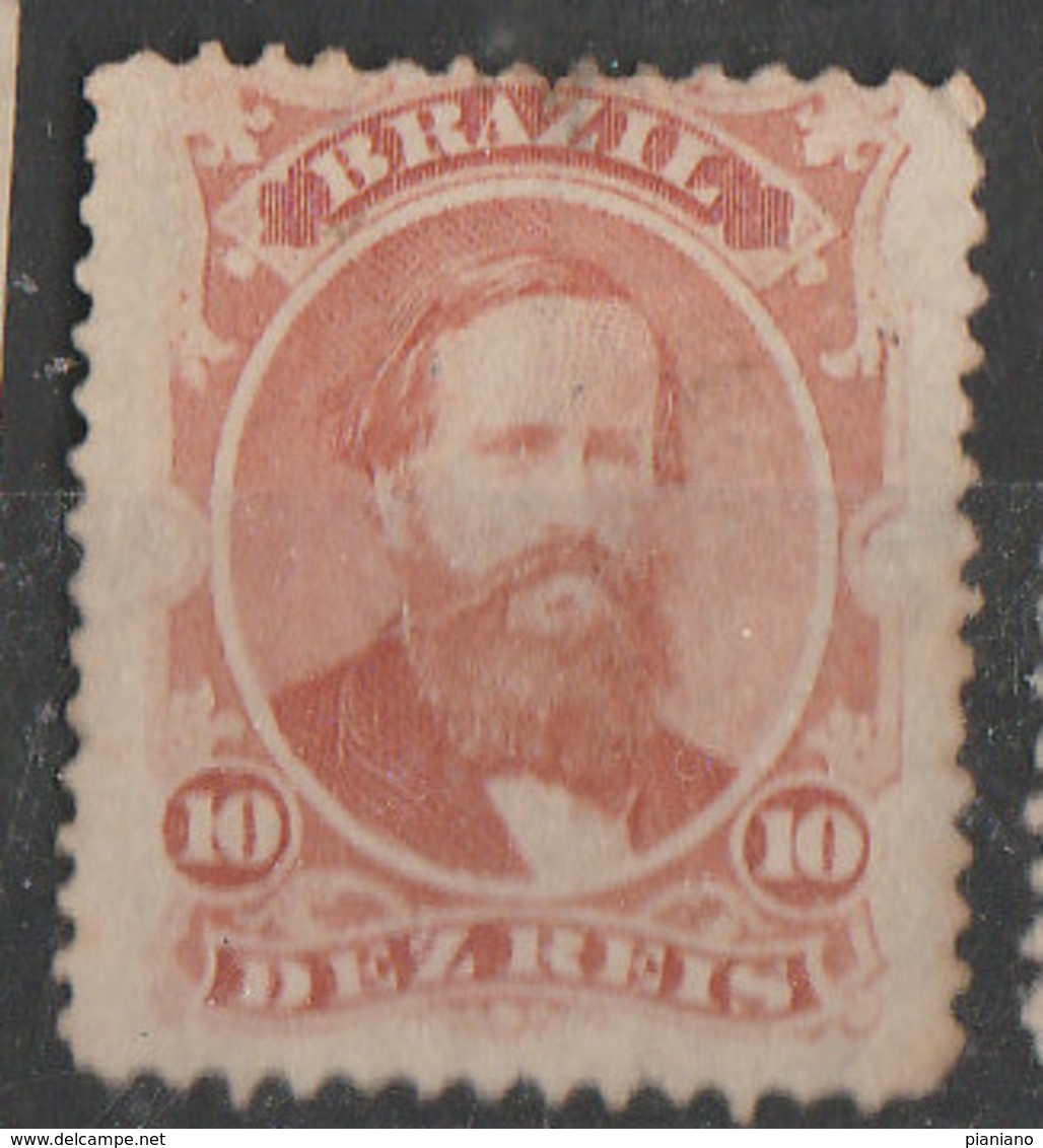 PIA - BRASILE  - 1866 : Imperatore Pedro II - (Yv 23A) - Neufs