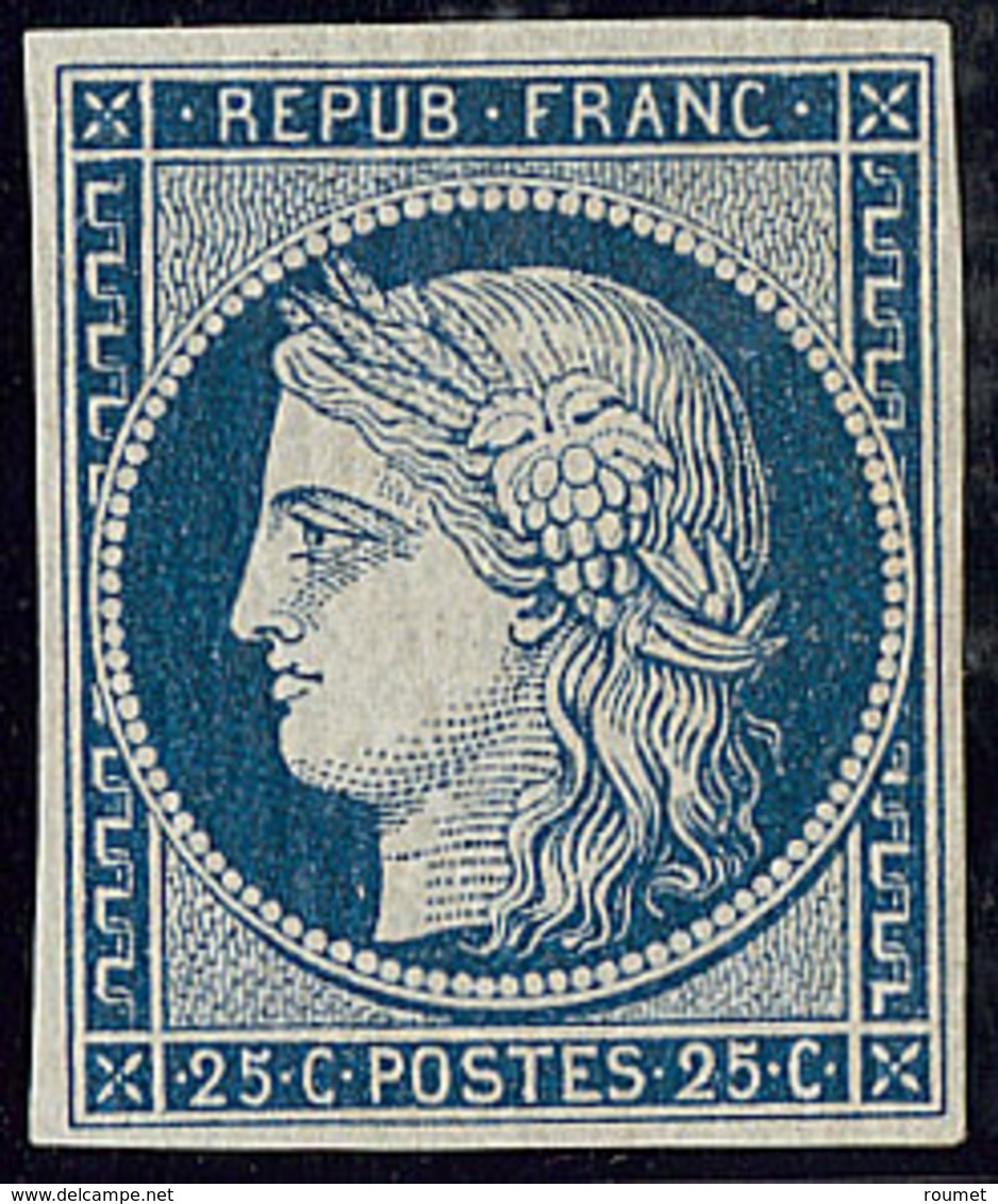 ** No 4a, Bleu Foncé, Superbe. - RR - 1849-1850 Cérès