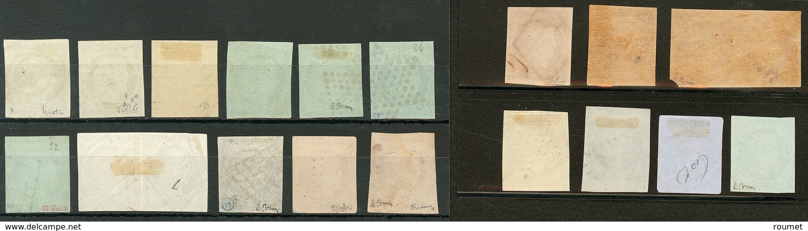 Lot. 1849-1854, Nuances Et Obl Diverses. - TB, B Ou Pd - 1849-1850 Ceres