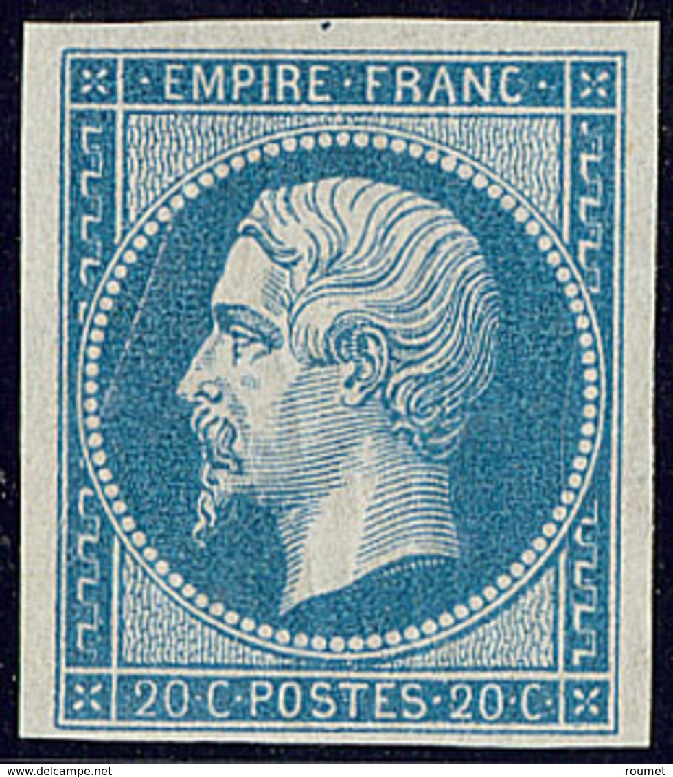 * No 14B, Bleu, Quasiment **, Très Frais. - TB - 1853-1860 Napoléon III