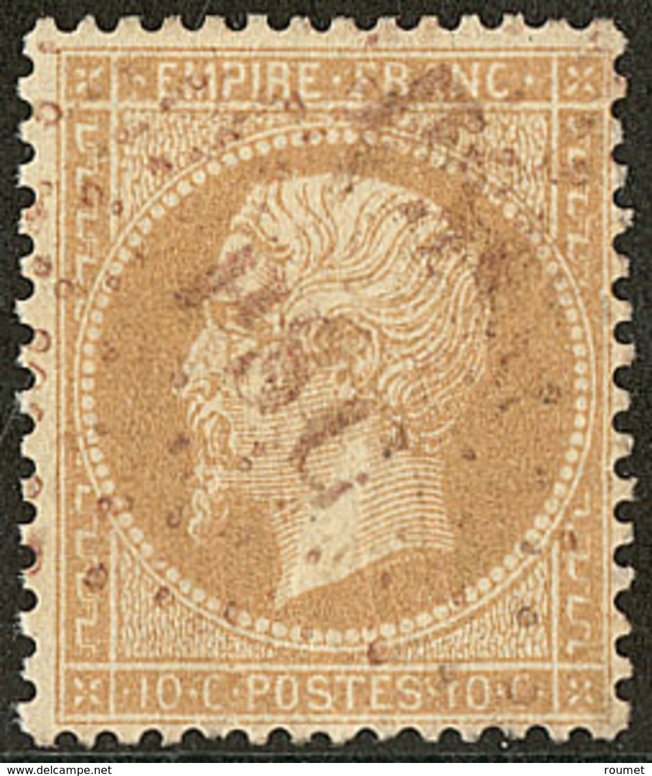Palais De St Cloud. No 21, Obl "PSC" Rouge. - TB - 1862 Napoléon III