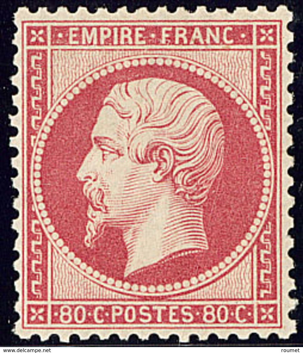 ** No 24, Rose, Superbe. - RR - 1862 Napoléon III