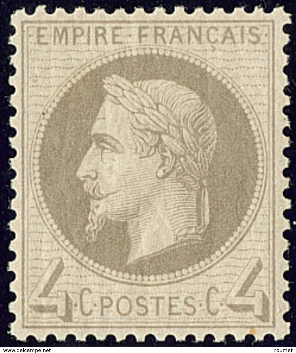 ** No 27B, Gris, Très Frais Et Bien Centré. - TB - 1863-1870 Napoléon III Lauré