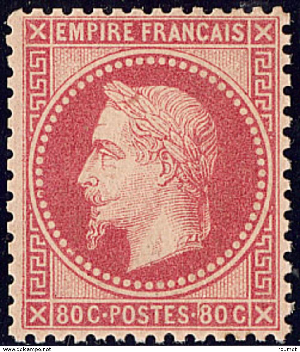 * No 32, Rose, Quasiment **, Très Frais Et Centré. - TB. - R - 1863-1870 Napoleon III With Laurels