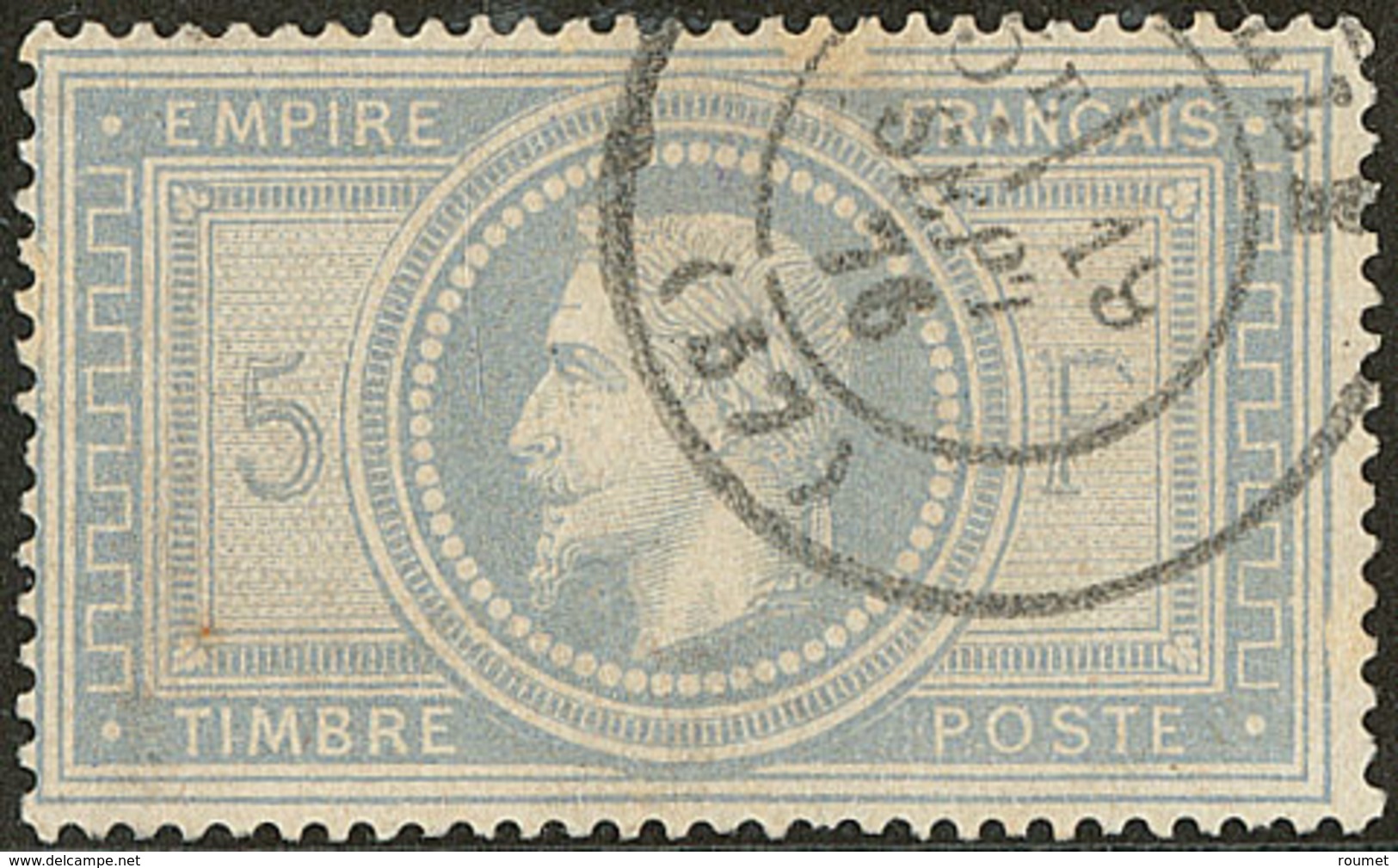 No 33a, Gris Bleu. - TB - 1863-1870 Napoleon III Gelauwerd