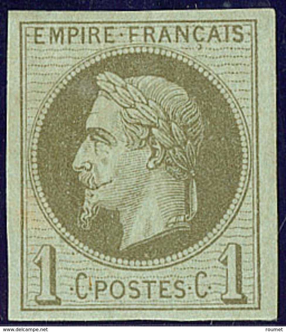 * Rothschild. No 25c, Forte Charnière Mais Très Frais Et TB - 1863-1870 Napoléon III Lauré