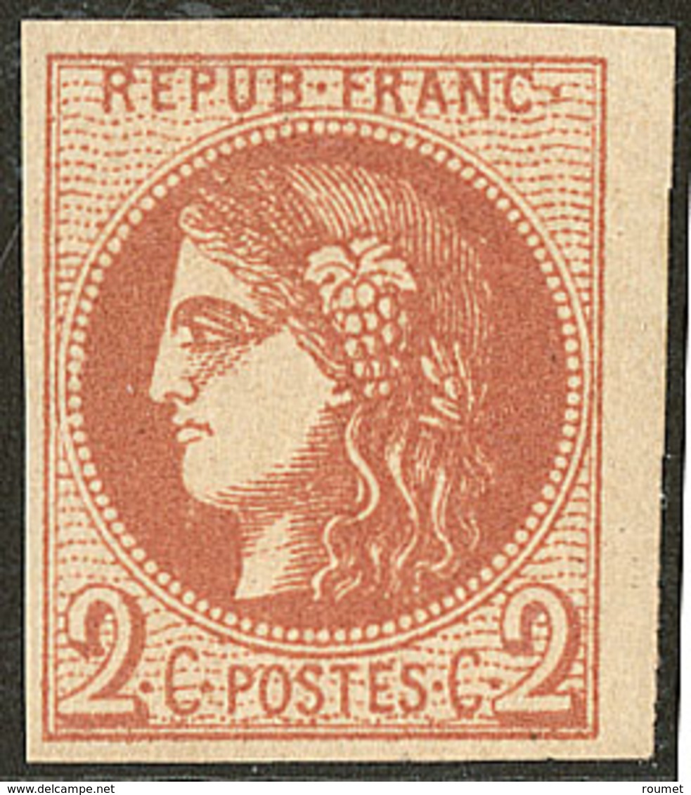 * No 40B, Très Frais. - TB - 1870 Ausgabe Bordeaux