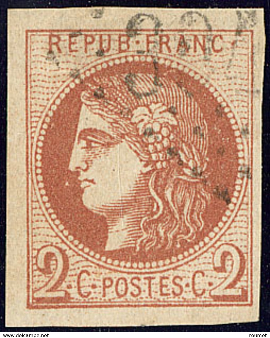 No 40B, Jolie Pièce. - TB - 1870 Emission De Bordeaux