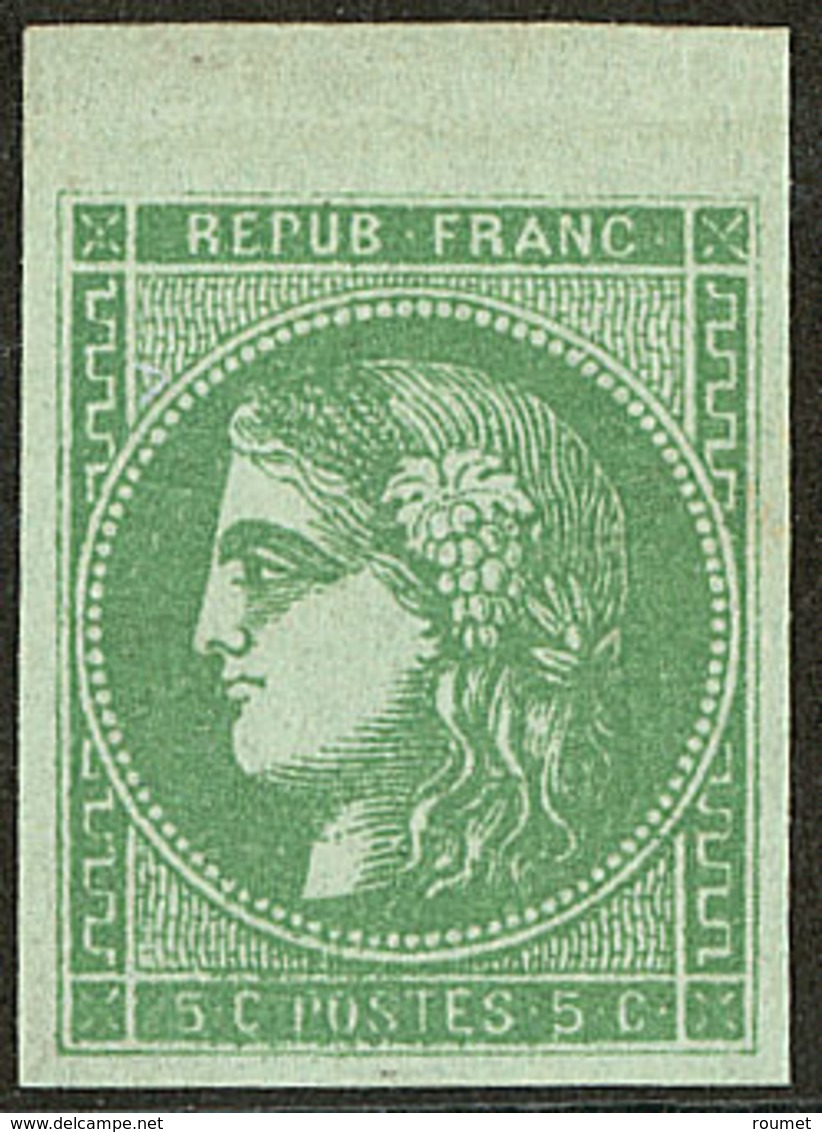 * No 42B, Bdf, Pos. 1, Très Frais. - TB - 1870 Emission De Bordeaux