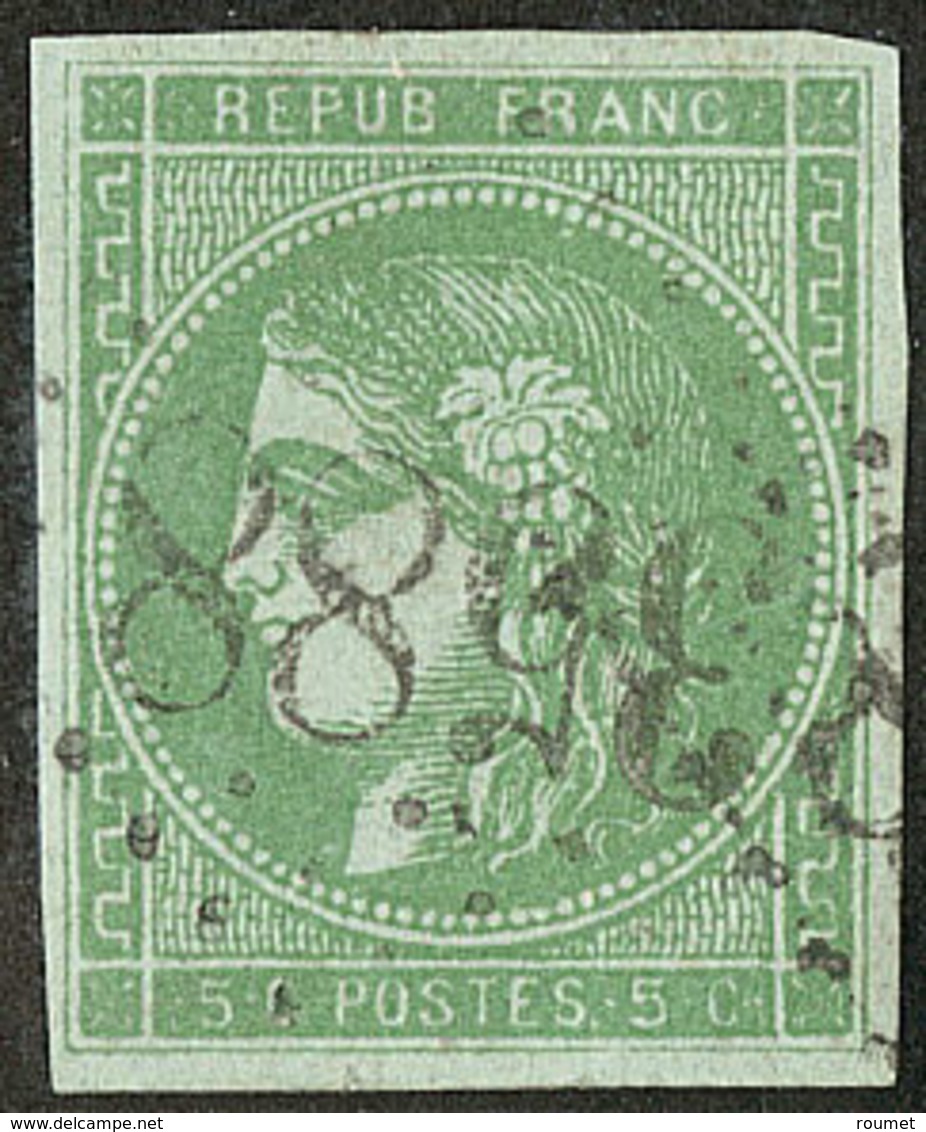 No 42B, Obl Gc 3588. - TB - 1870 Ausgabe Bordeaux