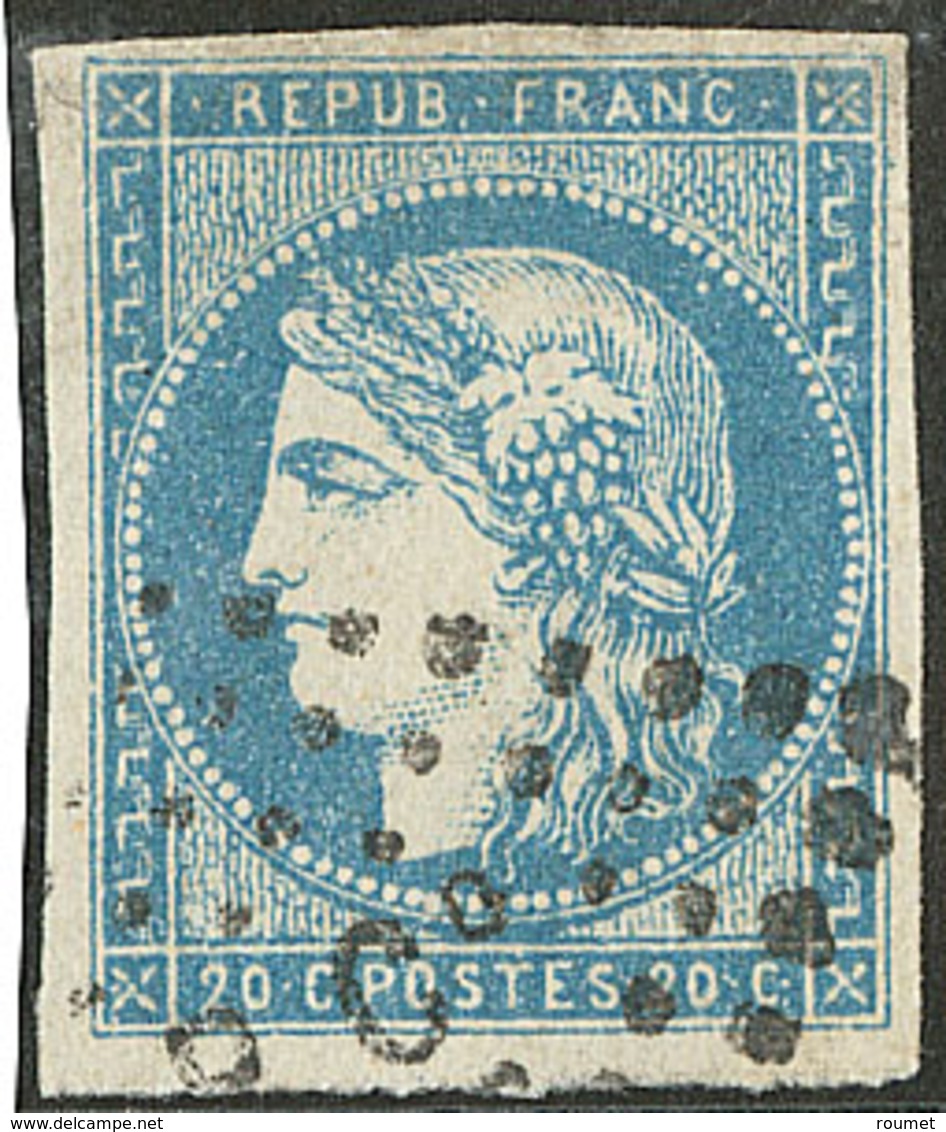 No 44A, Bleu. - TB - 1870 Bordeaux Printing