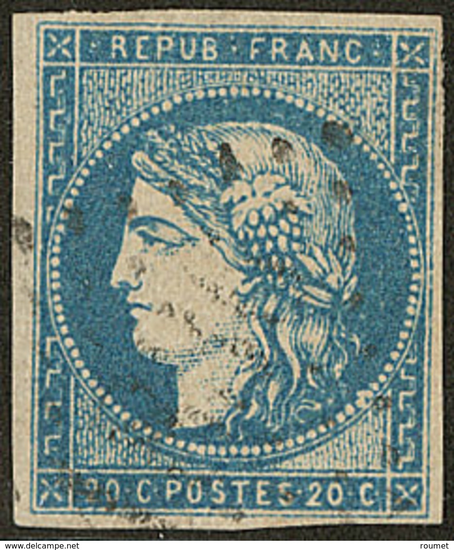 No 44A, Nuance Foncée. - B - 1870 Bordeaux Printing