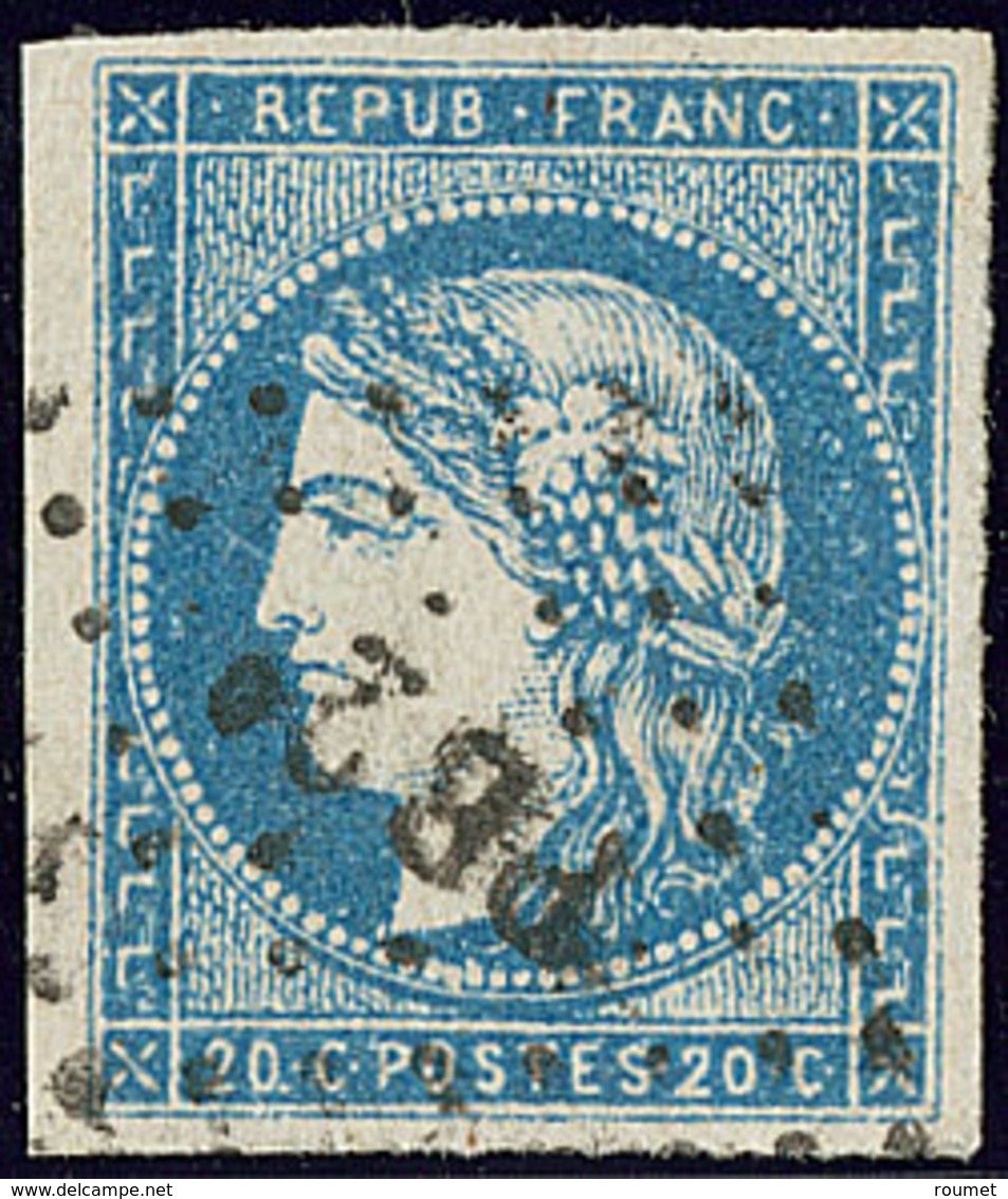 No 44B, Obl Ambulant "BP 2°", Jolie Pièce. - TB - 1870 Ausgabe Bordeaux