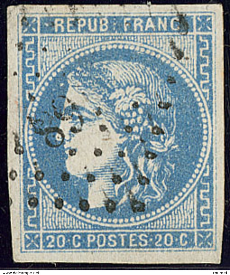 No 46Ad, Obl Pgc. - TB - 1870 Bordeaux Printing
